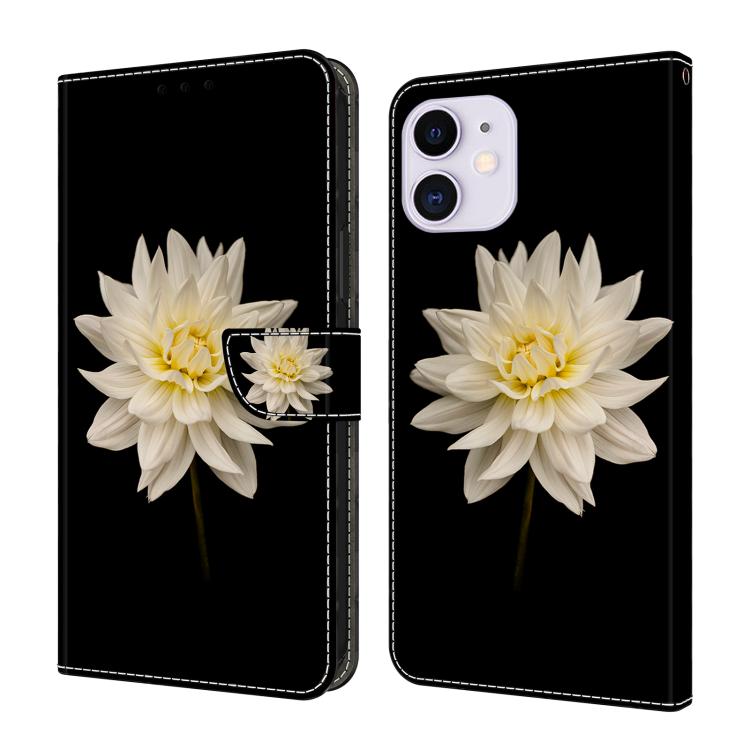 Crystal-Like Painted Vegan Leather Phone Case, For iPhone 11