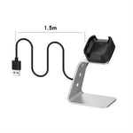 For Fitbit Versa / Versa Lite / Versa SE Universal Aluminum Alloy Charger Holder with Chip Protection, Support Fast Charging, For Fitbit Versa