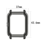 For Amazfit Pop Half-coverage TPU Protective Case Cover