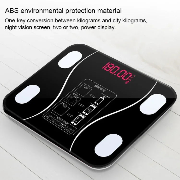 Household Smart Body Fat Electronic Weighing Scale, USB Charging Version, USB Charging Version