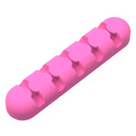 ORICO CBS5 Silicone Material Desktop Cable Manager Winder Fixer, Size: 9.6*2*1.2cm