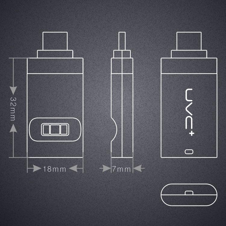 8 Pin Ultra Portable Germicidal Lights Smartphone UV Sanitizer, 8 Pin