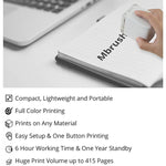 MBrush01 1200 DPI Mini Portable Colorful Printer