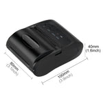 POS-5802 サーマルラインBluetoothレシートプリンター（ブラック）、POS-5802