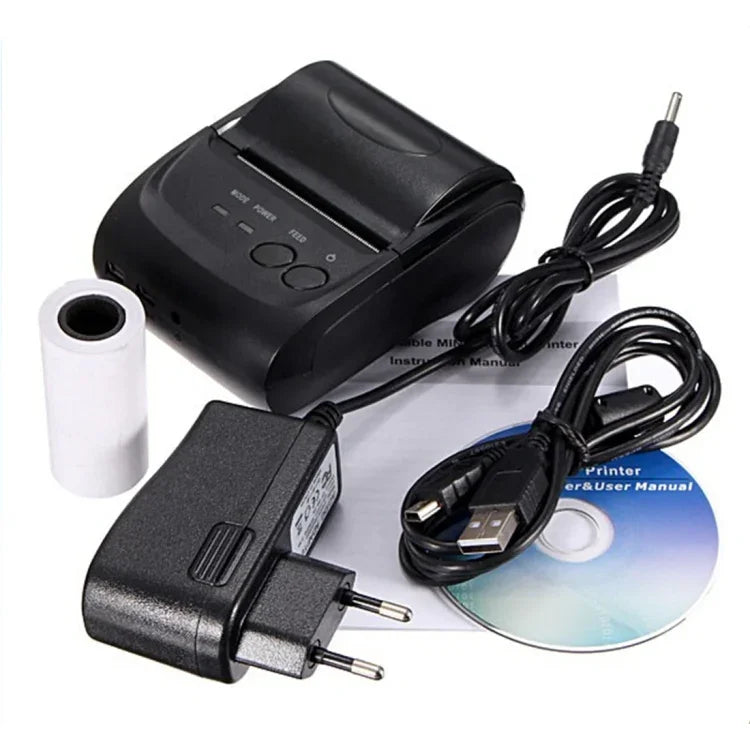 POS-5802 サーマルラインBluetoothレシートプリンター（ブラック）、POS-5802