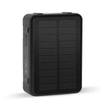 RF-V34 Sheep Cow Cattle Livestock IP67 Waterproof Solar GSM GPS WiFi Tracking without Fixed Bottom Plate, Support Voice Monitoring & Anti-remove Alarm & SOS, GPS WiFi Tracking