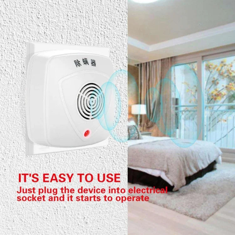 Household Wireless Ultrasonic Mites Removal Instrument Bed Vacuum Cleaner Mites Removal and Sterilization, US Plug, US Plug