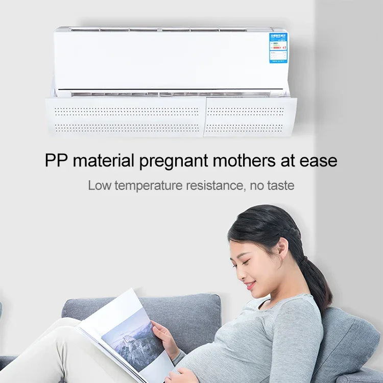 Bedroom Wall-Mounted Baby Universal Anti-Straight Blowing Air Conditioning Windshield Wind Deflector Shroud, S Three Board Version, S Three Board Version