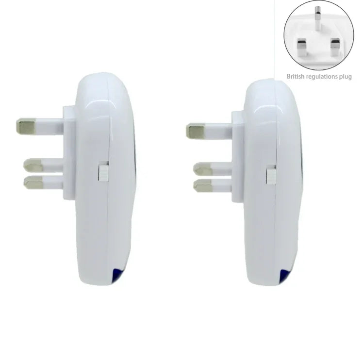 3W Electronic Ultrasonic Anti Mosquito Rat Insect Pest Repeller with Light, US Plug, AC 90-240V, UK Plug, US Plug