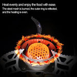 Portable Outdoor Split Type 3700W Backpack Anti-Blast Stove Cooking Tools