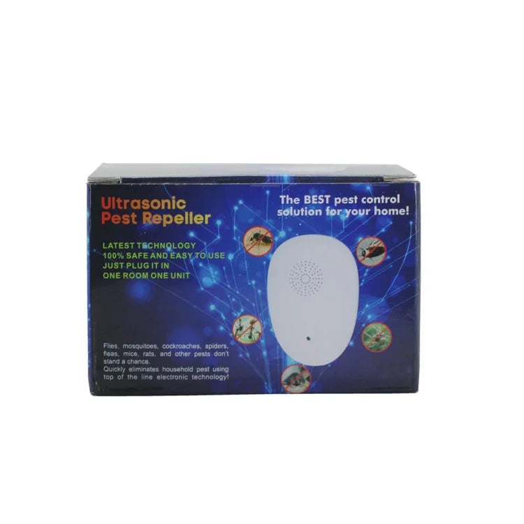 AC 90-250V Pest Control Insect Bugs Ultrasonic Mosquito Repellent Repeller Killer, Long EU Plug, Long EU Plug