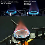 Outdoor Camping Tool Camp Stove BBQ Cooking Portable Gas Stove Split Gas Furnace, Separated type