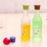 10 PCS Candy Color Silicone Wine Beer Condiments Bottle Stopper Random Color Delivery, 10 PCS Candy Color