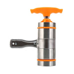 5 Molds Household Manually Small Stainless Steel Pressing Style Handhold Noodle Machine, 5 Molds