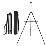 Portable Telescopic Metal Easel Tripod for Painting & Advertising Display, Metal Easel Tripod