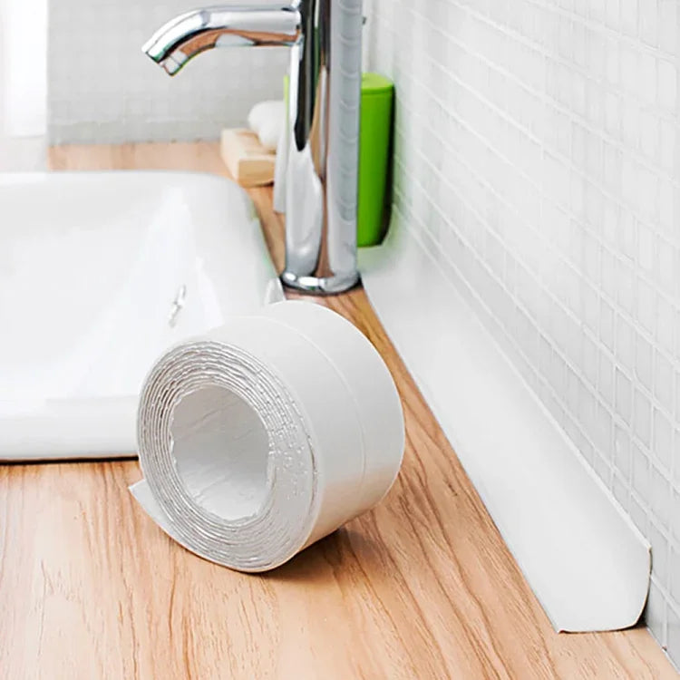 PE Kitchen and Bathroom Waterproof and Mildew Proof tape  Size:60mm x 3.35m, Mildew Proof tape