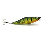 HENGJIA Artificial Fishing Lures Popper Bionic Fishing Bait with Hooks, Length: 7.5 cm, Random Color Delivery, Length: 7.5 cm