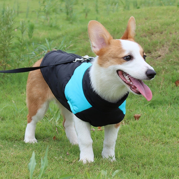 Pet Dog Cotton Vest Ski Suit, Size: M, Chest: 42cm, Back Length: 31cm, Size: M