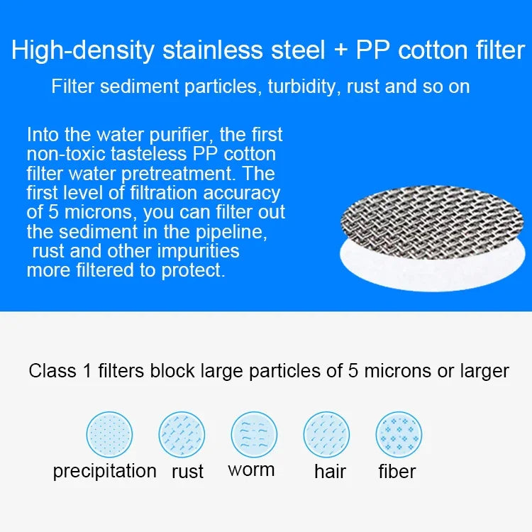 Bath Water Purifier Shower Faucet Chlorine Filter, Interface: 2.1cm / 2.7cm, 2.1cm / 2.7cm Faucet Filter