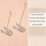 10pcs 3.5mm Supermarket Iron Grid Shelf Hook, Length: 20cm, 3.5mm 20cm