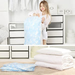 Space Saving Orchids Pattern Vacuum Storage Bag, Thinken Quilts Clothing Vacuum Seal Storage Bag, Size: 60*80 cm, Size: 60*80 cm
