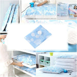 Space Saving Orchids Pattern Vacuum Storage Bag, Thinken Quilts Clothing Vacuum Seal Storage Bag, Size: 50*70 cm, Size: 50*70 cm