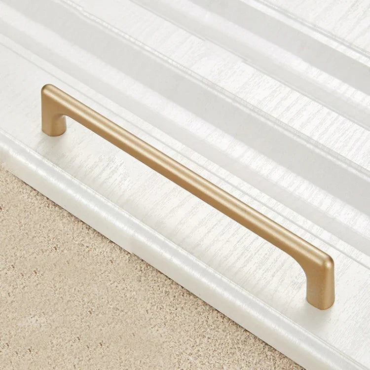 9011-160 Modern Simple Cabinet Door Handle Drawer Wardrobe Zinc Alloy Handle, 9011-160