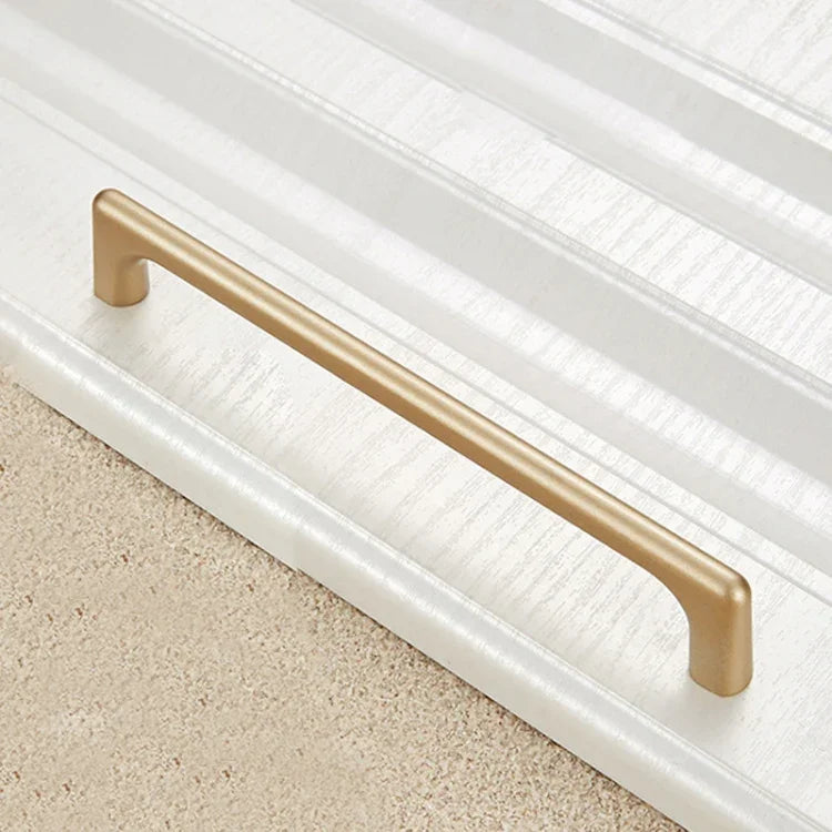 9011-160 Modern Simple Cabinet Door Handle Drawer Wardrobe Zinc Alloy Handle, 9011-160