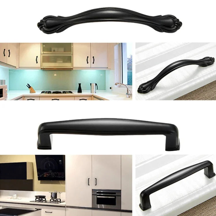6291A-96 Simple Cabinet Door Handle Drawer Wardrobe Zinc Alloy Handle, 6291A-96