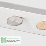 Kitchen Free Punching Wall-mounted 304 Stainless Steel Magnetic Knife Holder, Size:51x4x1.5cm, Size:51x4x1.5cm