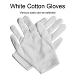 12 Pairs Pure Cotton Working Gloves, Thin Section, Thin Section
