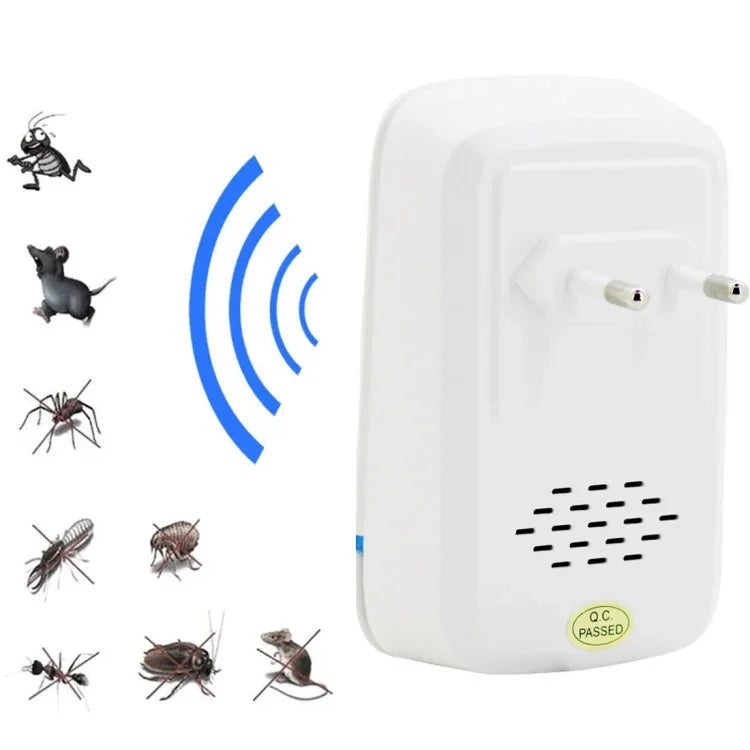 Electronic Ultrasonic Anti Mosquito Rat Insect Pest Repeller with Light, AC 110-220V, EU Plug, AU Plug, UK Plug, US Plug