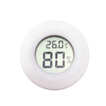 Digital Round Shaped Reptile Box Centigrade Thermometer & Hygrometer with Screen Display