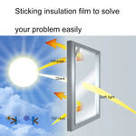 UV Reflective One Way Privacy Decoration Glass Window Film Sticker, Width: 80cm, Length: 1m, Width: 80cm