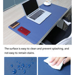 Multifunction Business PU Leather Mouse Pad Keyboard Pad Table Mat Computer Desk Mat, Size: 60 x 30cm, Size: 60 x 30cm(Baby Blue), Size: 60 x 30cm(Apricot), Size: 60 x 30cm(Black), Size: 60 x 30cm(Pink), Size: 60 x 30cm(Green)                          ...