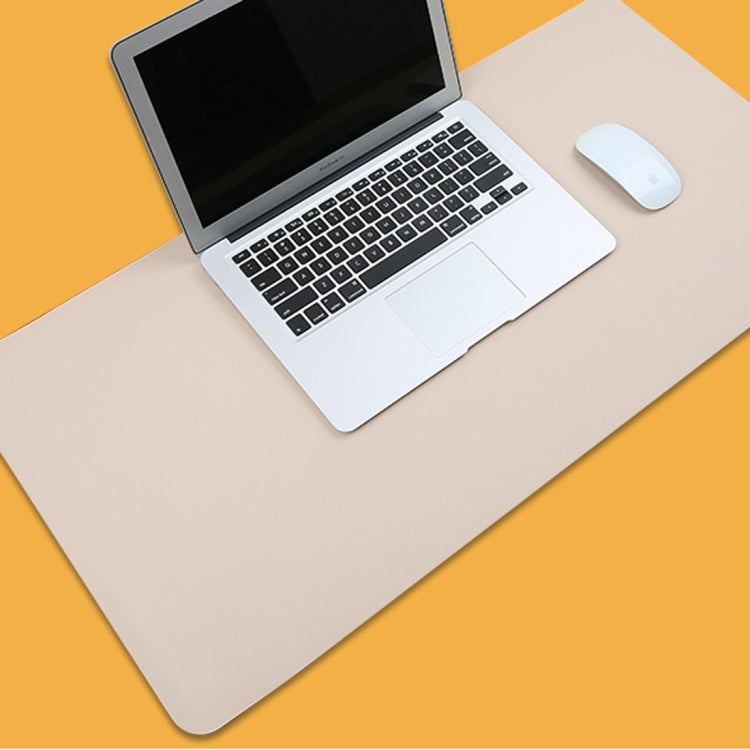 Multifunction Business PU Leather Mouse Pad Keyboard Pad Table Mat Computer Desk Mat, Size: 80 x 40cm, Size: 80 x 40cm(Apricot), Size: 80 x 40cm(Black), Size: 80 x 40cm(Pink), Size: 80 x 40cm(Green), Size: 80 x 40cm(Sapphire Blue)