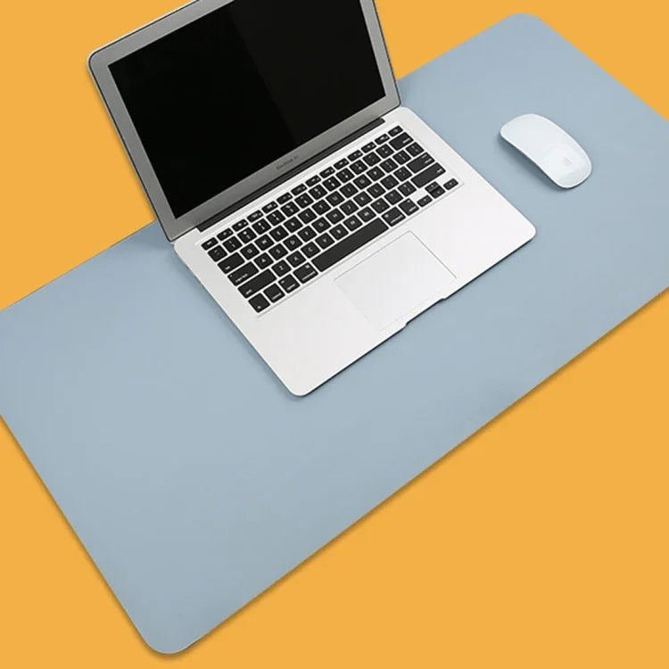 Multifunction Business PU Leather Mouse Pad Keyboard Pad Table Mat Computer Desk Mat, Size: 90 x 45cm, Size: 90 x 45cm(Black), Size: 90 x 45cm(Pink), Size: 90 x 45cm(Green), Size: 90 x 45cm(Sapphire Blue), Size: 90 x 45cm(Baby Blue)                    ...