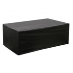 Anti-UV Waterproof Dust-proof 210D Oxford Cloth Folding Table Chairs Protective Cover Outdoor Furniture Set Cover, Size: 270*180*89cm(Black), Size: 270*180*89cm