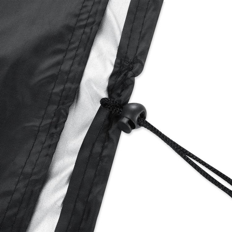 Anti-UV Waterproof Dust-proof 210D Oxford Cloth Folding BBQ Protective Cover Outdoor Gas Charcoal Electric Barbeque Grill Cover, Size: 145*61*117cm(Black), Size: 145*61*117cm