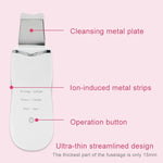 2W Ultrasonic Vibration Face Cleansing Machine Dead Skin Cleaner Scrubber Shovel Tool Face Beauty Instrument