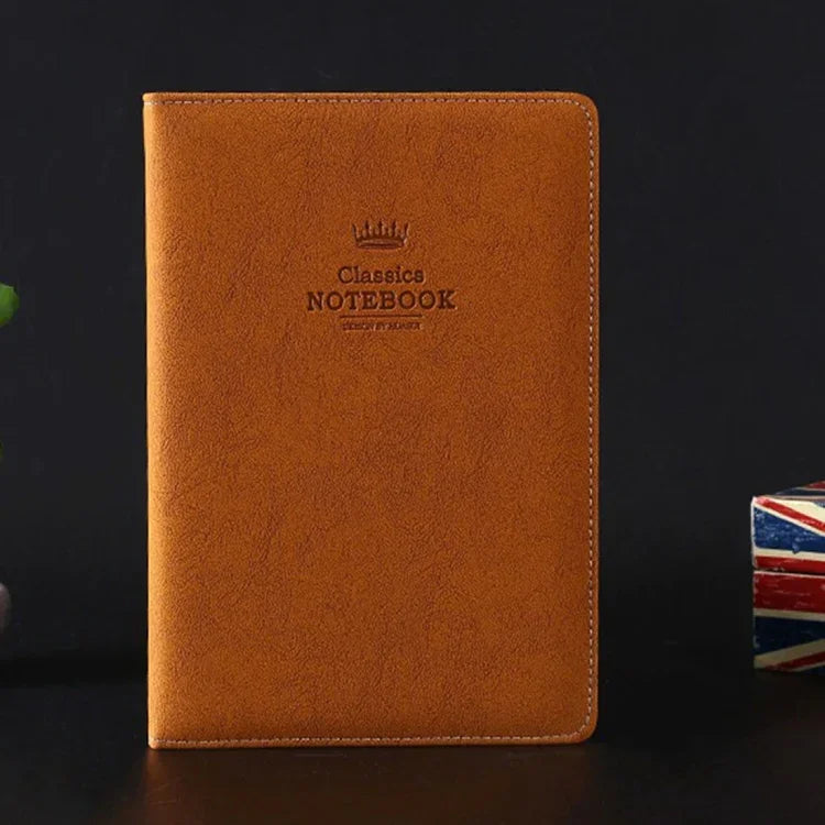 A5100 Pages Leather Soft Cover Notebook A5100 Pages Leather Soft Cover Notebook Pocket Memo