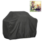 Outdoor Anti-UV Waterproof Dust-proof 210D Oxford Cloth BBQ Square Protective Bag Charcoal Barbeque Grill Cover, Size: 170x61x117cm, Size: 170x61x117cm