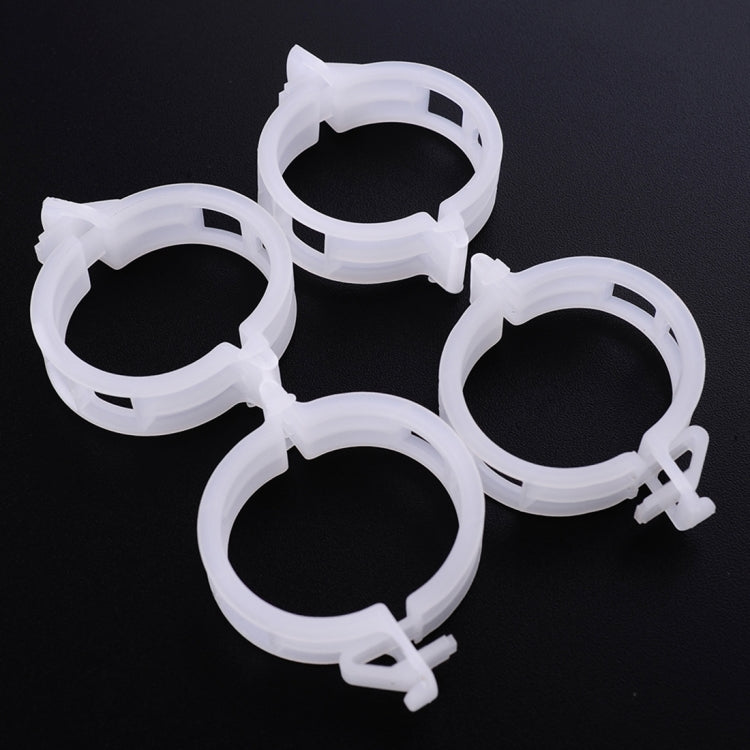500 PCS 25mm Plastic Fixed Tie Clip Hanging Crane Folder Vines Plant Fixed Clip, 500 PCS
