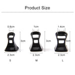 5 Pairs Hard Wearing Anti-slip PVC StoppersShoes High Heel Cover Protectors, Size: L ,Random Color Delivery, Size: L