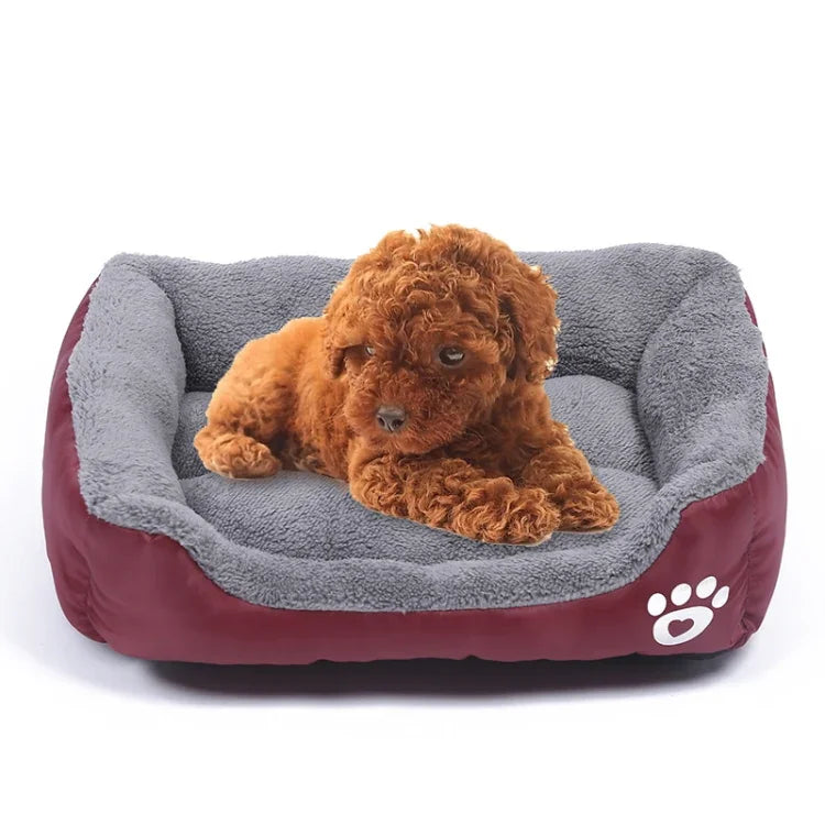 Candy Color Four Seasons Genuine Warm Pet Dog Kennel Mat Teddy Dog Mat, Size: XL, 80×60×16cm, Size: XL