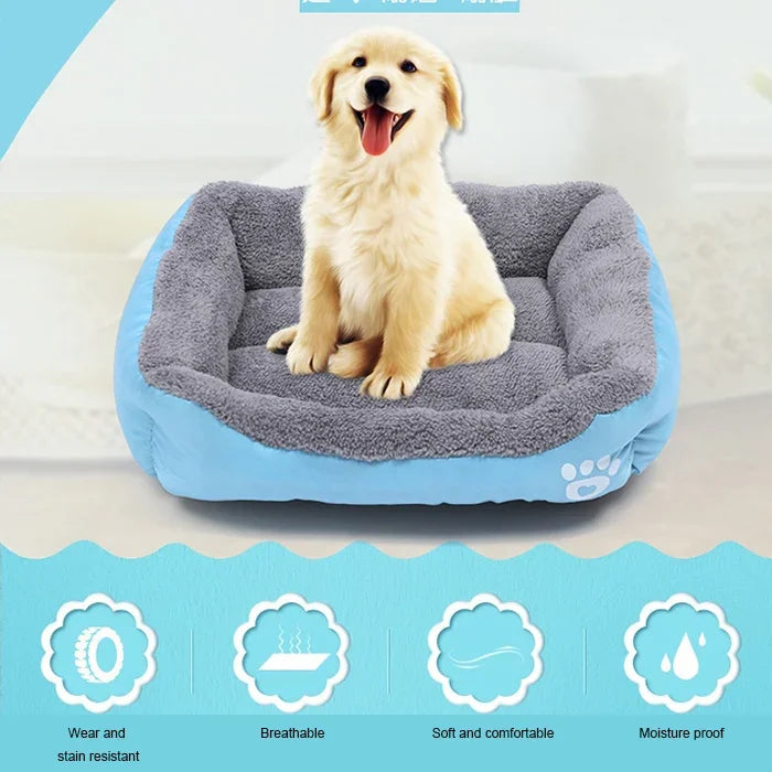 Animal Grain Four Seasons Genuine Warm Pet Dog Kennel Mat, Size: M, 54×42×12cm, Size: M, 54×42×12cm