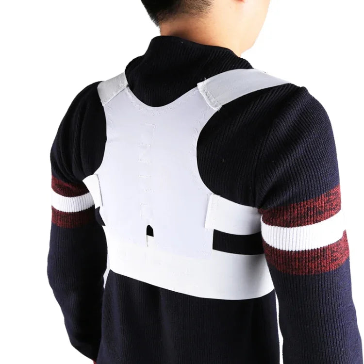 Shoulder Support Bandage Lumbar Sport Back Brace Posture Correction Vest Belt for Men / Women, XL Size, Size: XL