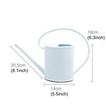 Watering Pot PP Gardening Supplies Watering Can Long Mouth Watering Irrigation Tools Portable Flower Pots, Capacity: 1.3L, Random Color Delivery, Capacity: 1.3L