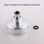 Removable and Washable 304 Stainless Steel Round Pressurized Top Spray Shower Head, Size: 80mm, Pattern C