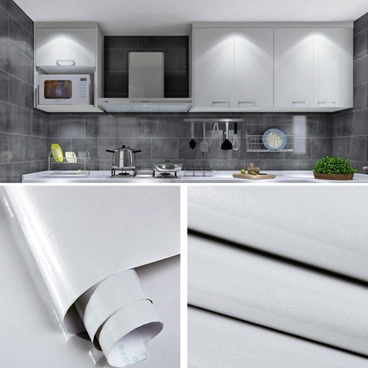 Pearlescent Creative PVC Brick Decoration Furniture Wallpaper Stickers Bedroom Living Room Wall Waterproof Wallpaper Roll, Size: 60x500cm